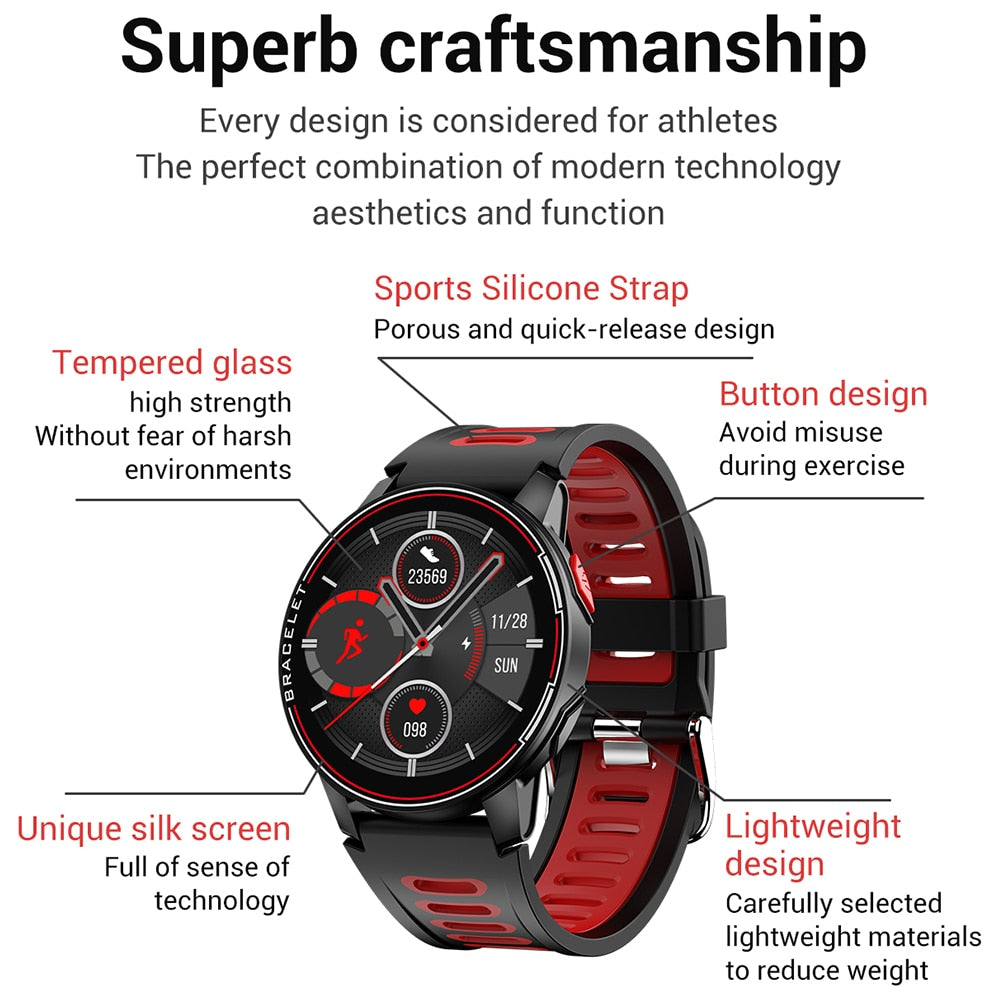 Men's Waterproof Android IOS Sportswatch