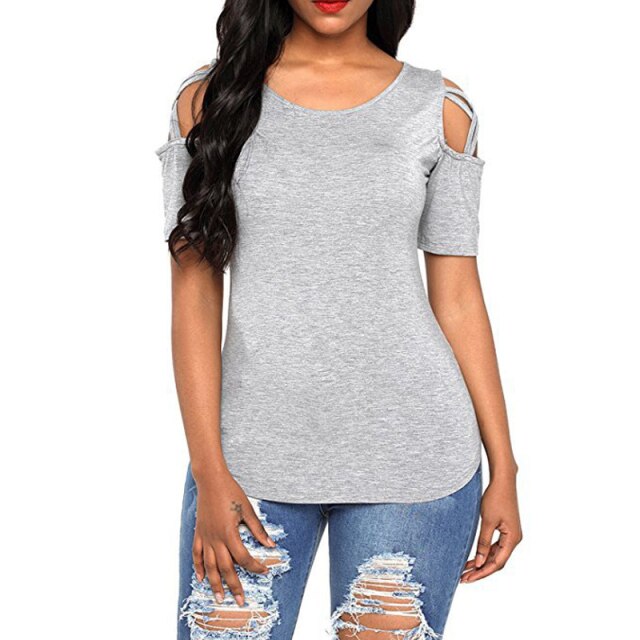 Women's Cold Shoulder Tops