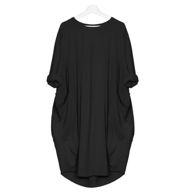 Women's  Crew Neck Dress