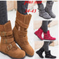 Women's Plain Winter Zipper Boots,