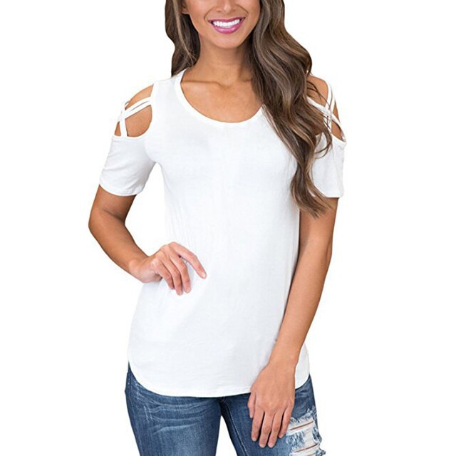 Women's Cold Shoulder Tops