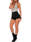 Women's Casual High Waisted Mini Shorts