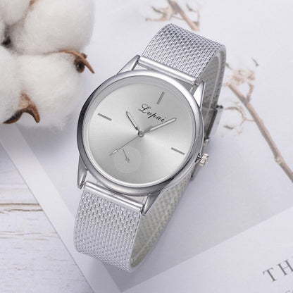 Women's Silicone Strap Quartz Watch