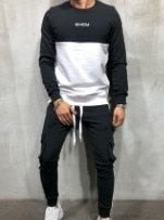 Men's Multi-Pocket Tracksuit Set