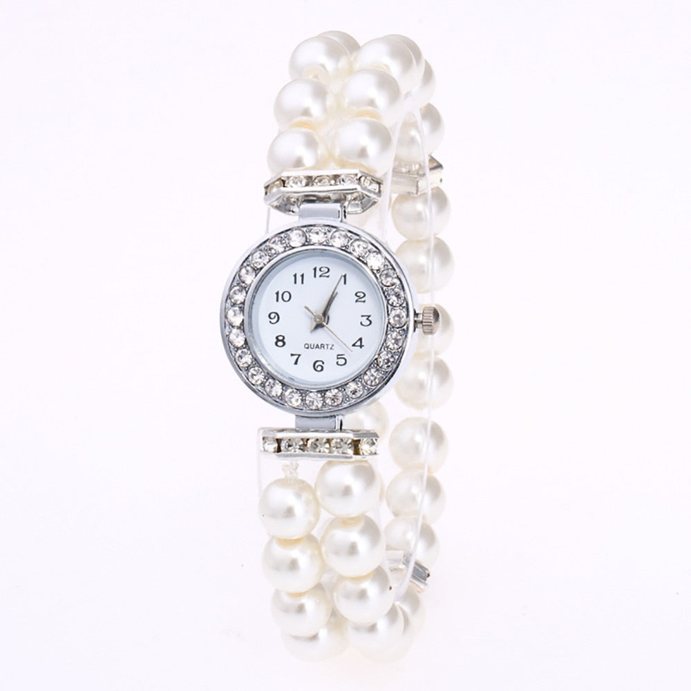 Pearl String Watch