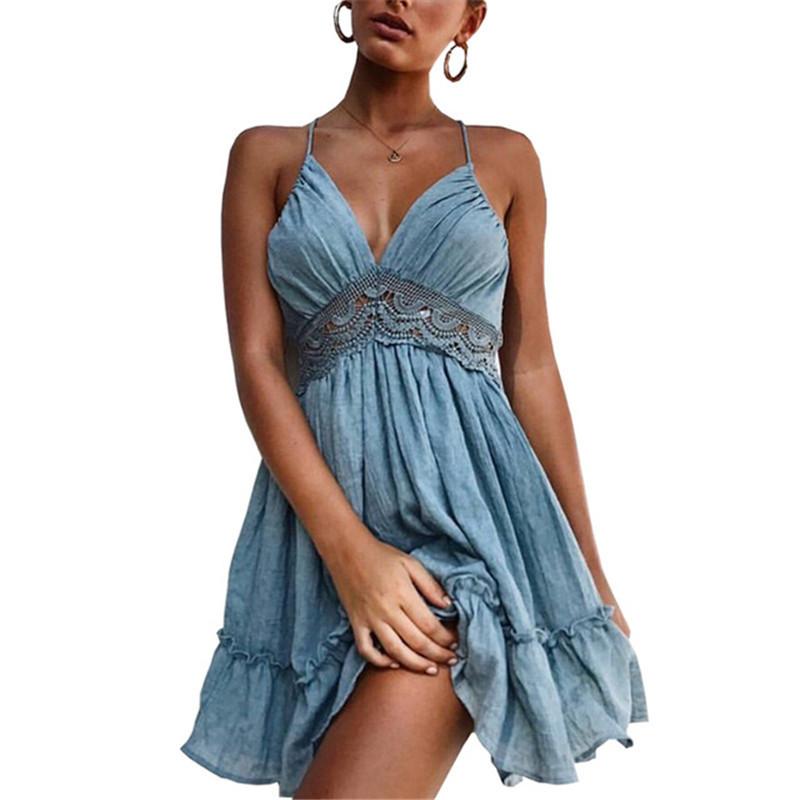 Women's Elegant Summer Bohemian Beach dress