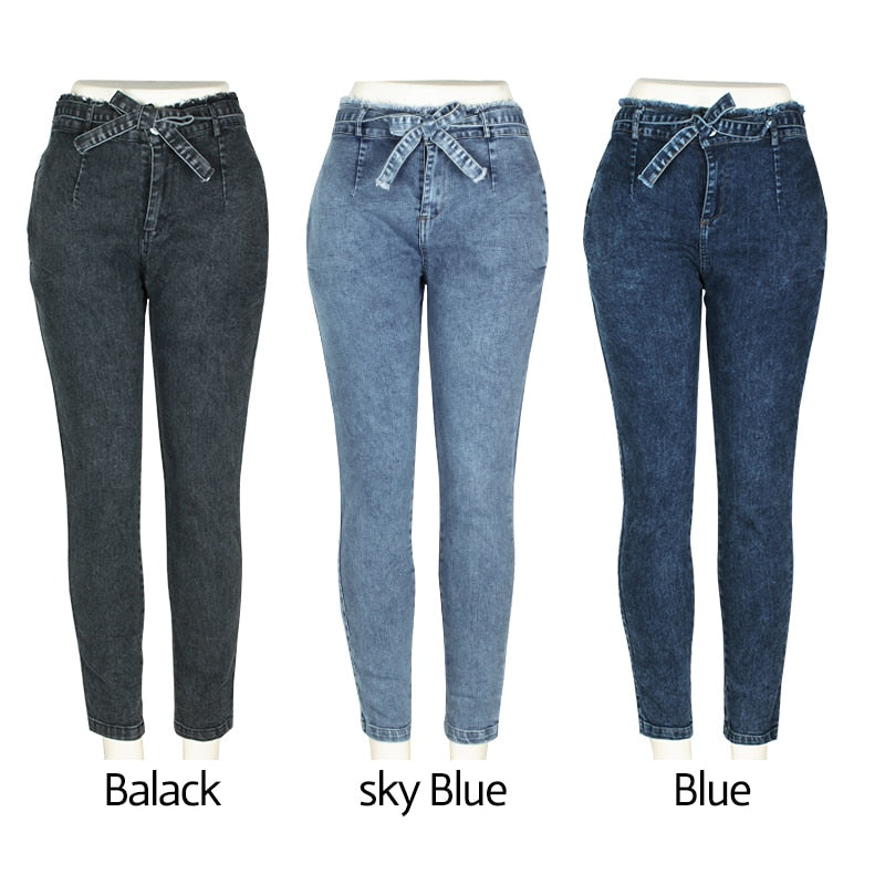 Women's High Waist Denim Jeans