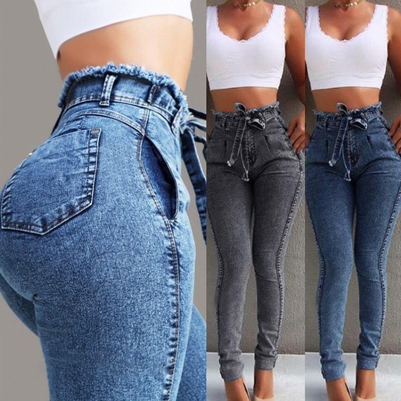 Women's High Waist Denim Jeans