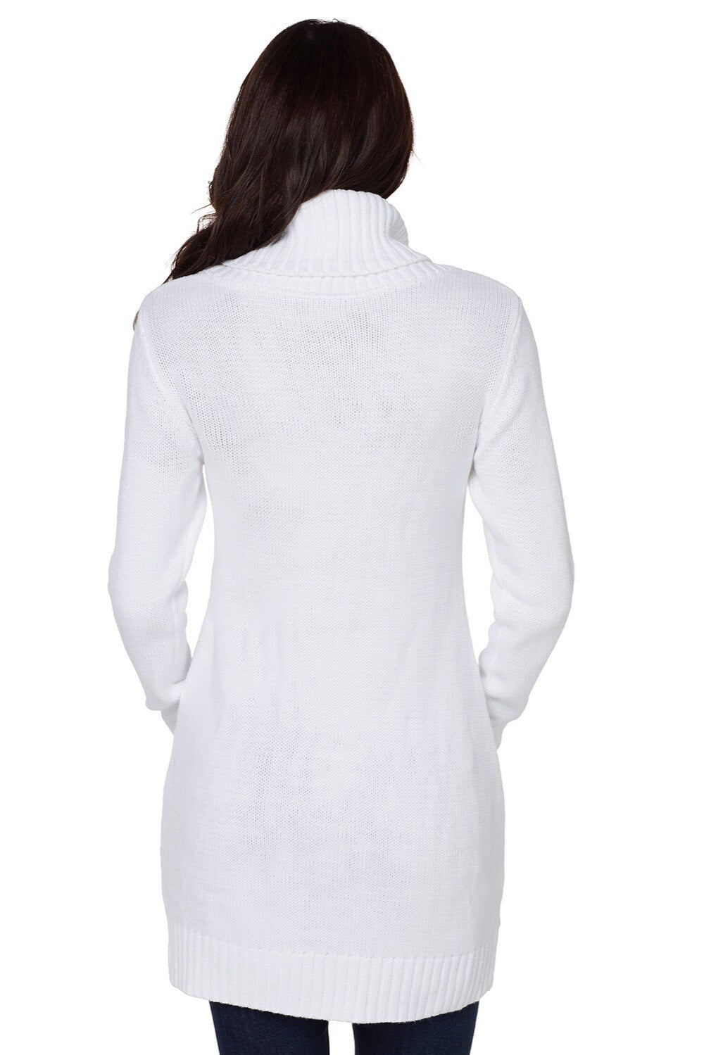 Women’s  Soild Turtleneck Long Sleeve