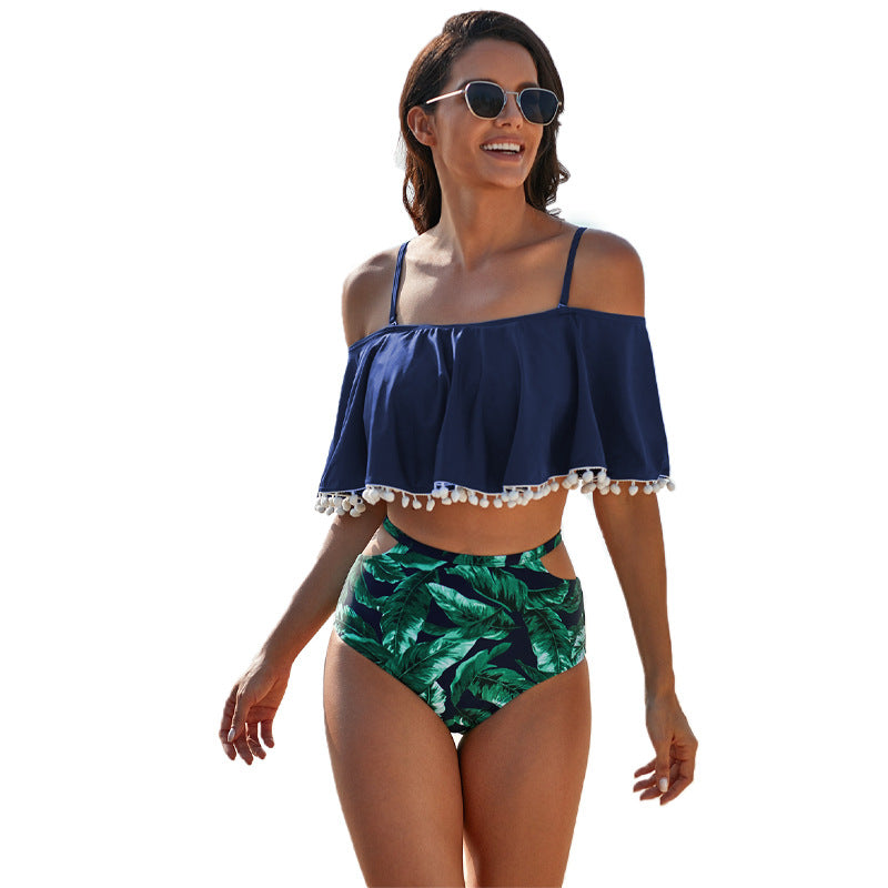 Women's Lotus Leaf Bikini