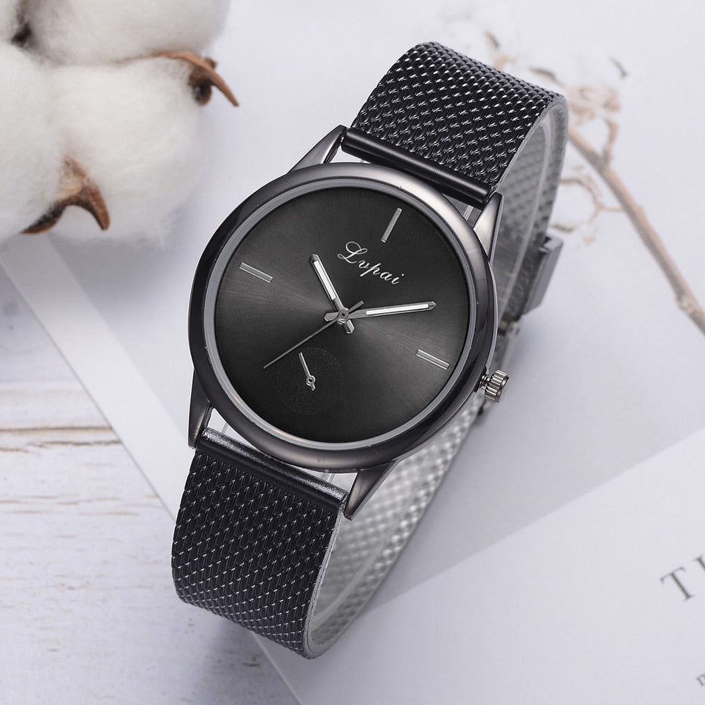 Women's Silicone Strap Quartz Watch