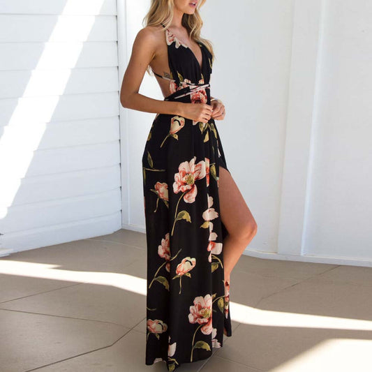 Women's Boho Maxi Dress