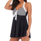 Women Plus Size Print Tankini  Swimsuit