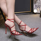 Women's Fish Mouth Super High Heels