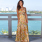 Women's Summer Floral Print Maxi Dress