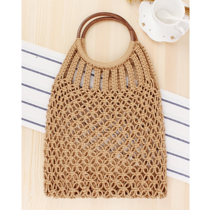 Women's Hand-knitted Handbag