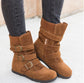 Women's Plain Winter Zipper Boots,