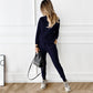 Women's 2 Piece Knitted Tracksuit