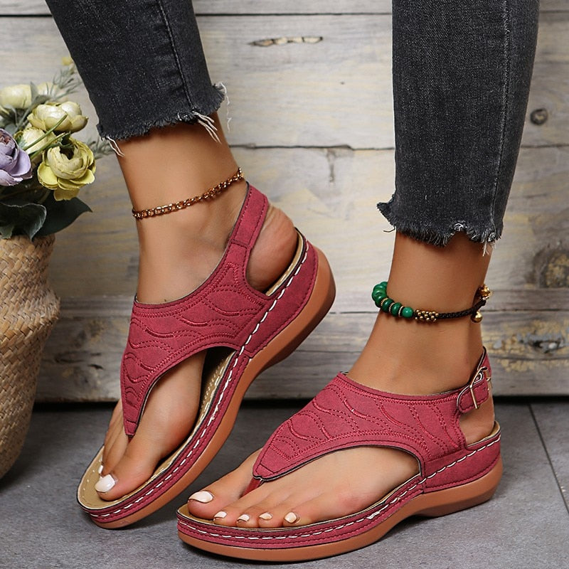 Women's Open Toe Thong Sandals