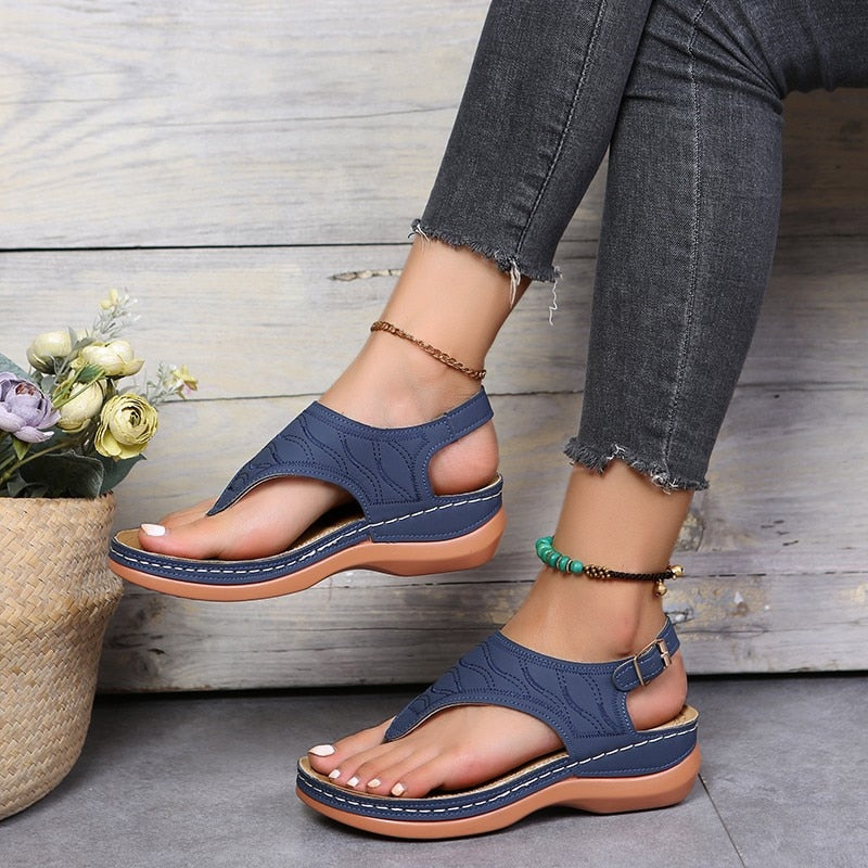 Women's Open Toe Thong Sandals