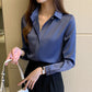 Women's Long Sleeved Silk Tops