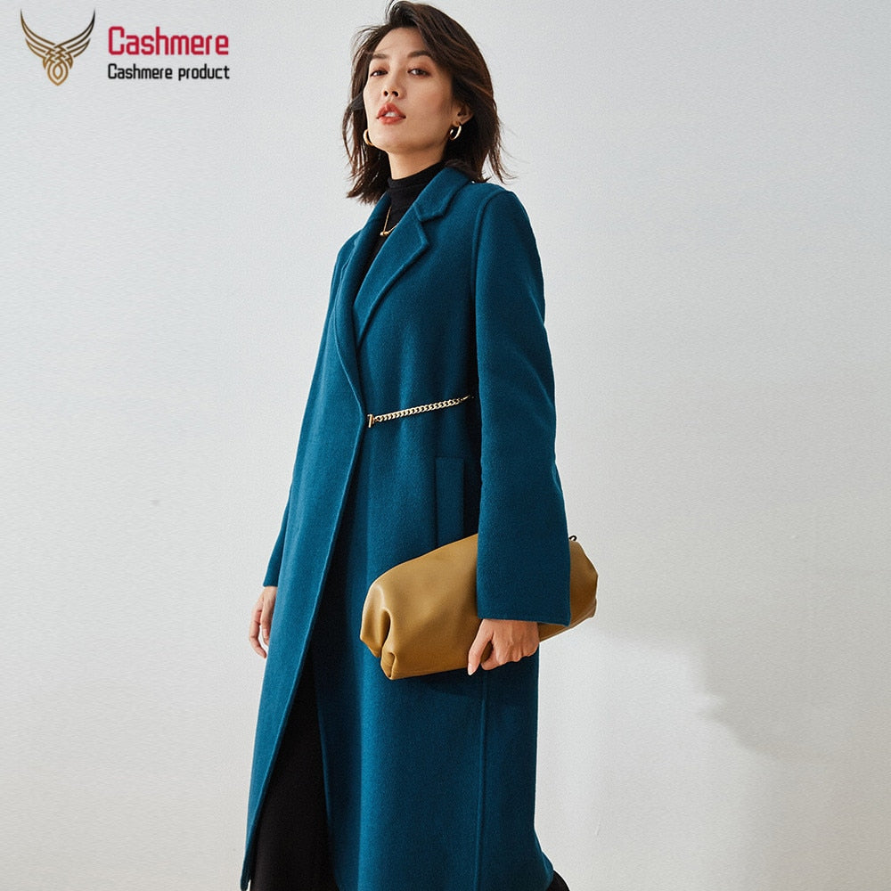 Women’s  Double-Sided Cashmere Coat