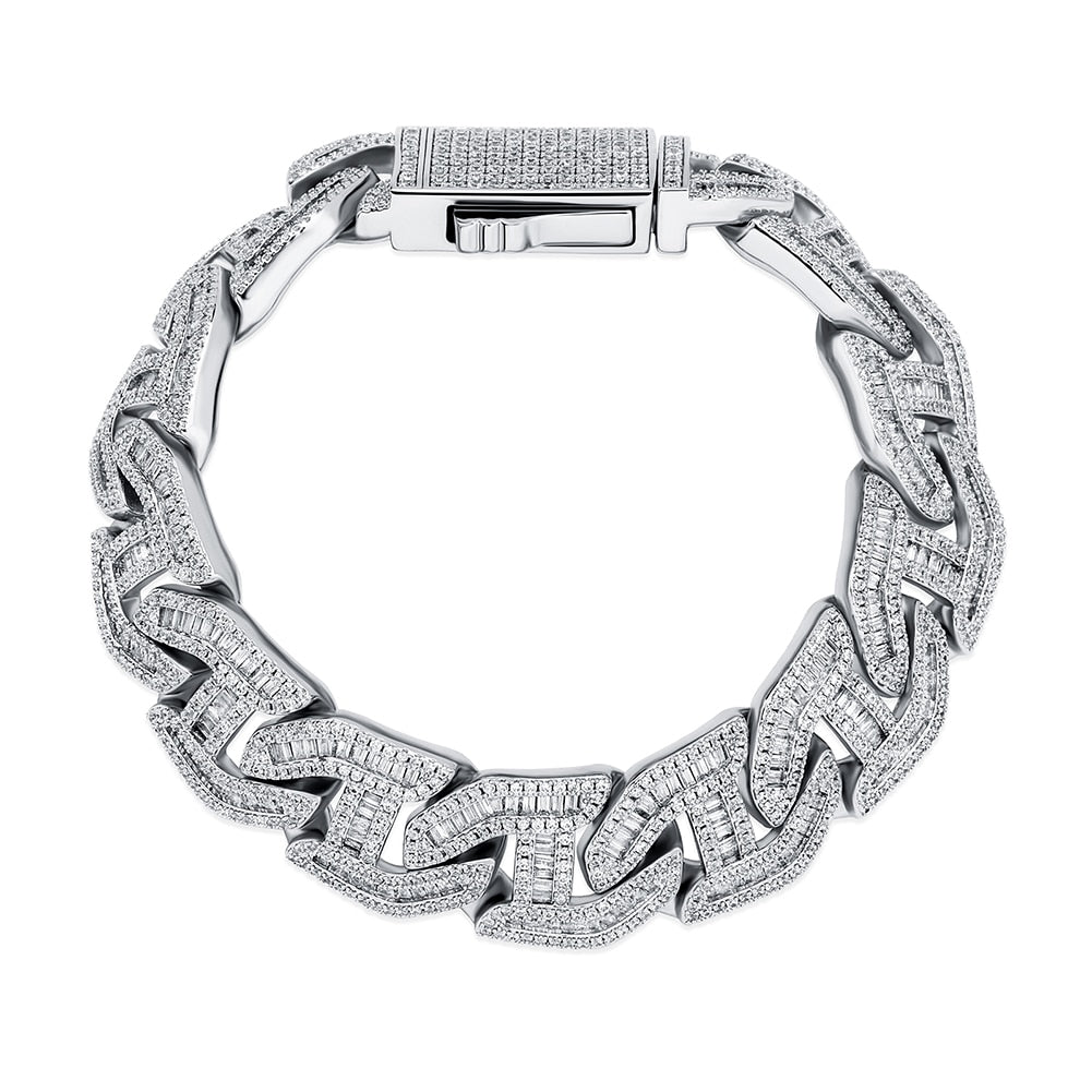 Men's 16mm  Zirconia Bracelet