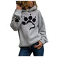 Women's Dog paw  Hoodies