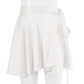 Women’s White Elegant Satin 2 Two Piece Set