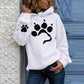 Women's Dog paw  Hoodies