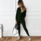 Women's 2 Piece Knitted Tracksuit