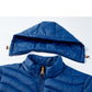 Mens Casual Slim  Parka Jacket