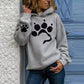 Women's Dog paw  Hoodies