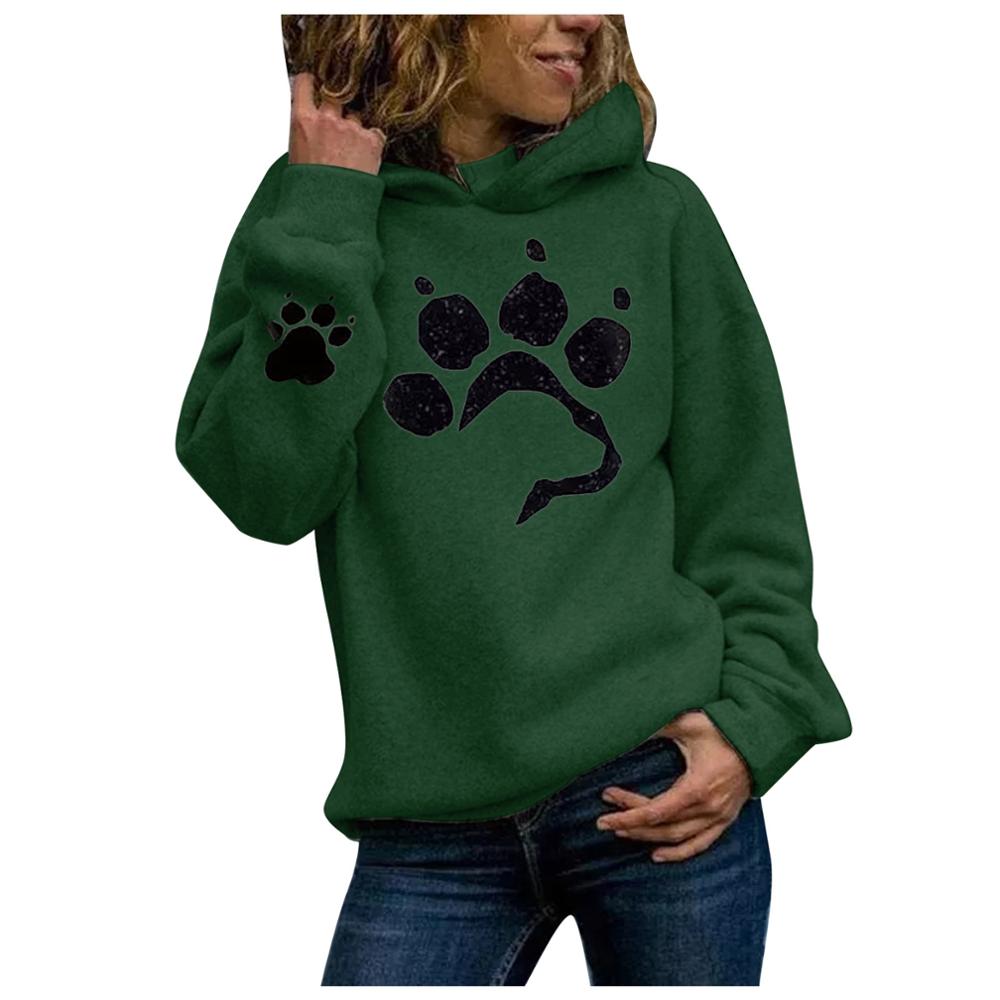 Women's Dog paw  Hoodies