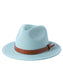 Unisex Soft Shaped Fedora Hat