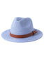 Unisex Soft Shaped Fedora Hat