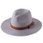 Unisex Soft Shaped Fedora Hat