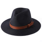 Unisex Soft Shaped Fedora Hat