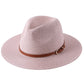 Unisex Soft Shaped Fedora Hat