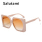 Women's Vintage Oversized Square Sunglasses