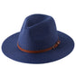 Unisex Soft Shaped Fedora Hat