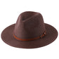 Unisex Soft Shaped Fedora Hat