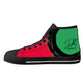 D.K. Summers  Mens High-Top Canvas Shoes - Black