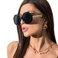 Ladies Polygonal Sunglasses