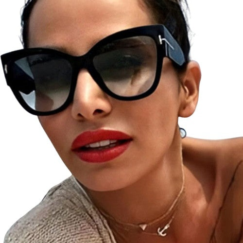 Women's Cat Eye Gradient Sunglasses