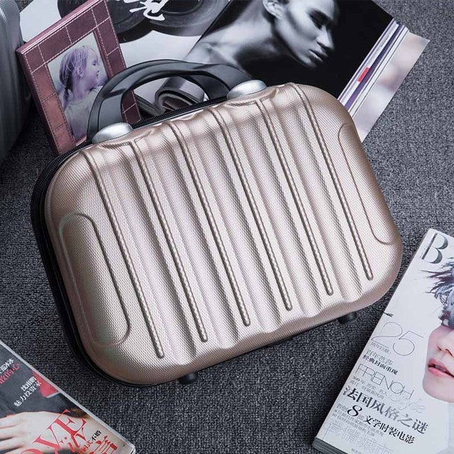 For Women Professional Cosmetic Case Beauty Makeup Necessary Waterproof Cosmetic Bag Suitcase For Adults Portable Cosmetic.