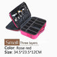 New Upgrade Large Capacity Cosmetic Bag Hot-selling Professional Women Travel Makeup Case.