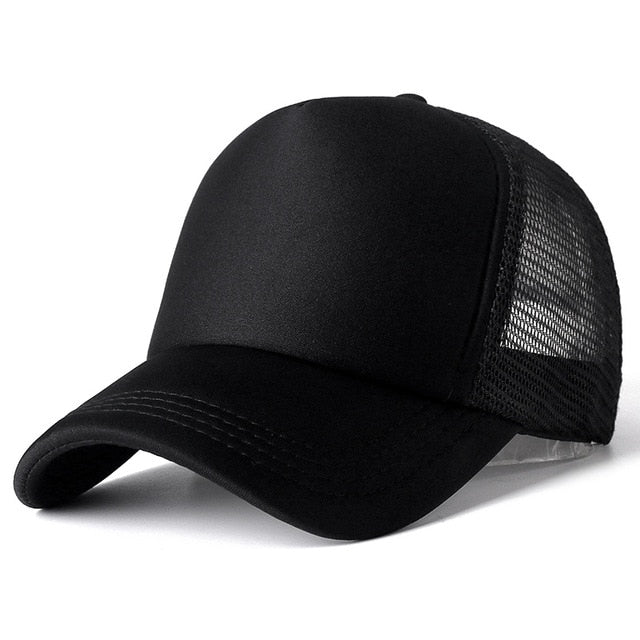 Unisex Mesh Adjustable Baseball Cap