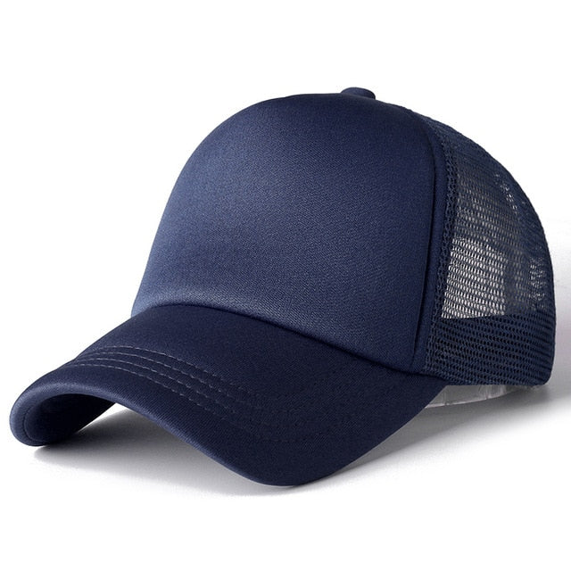 Unisex Mesh Adjustable Baseball Cap