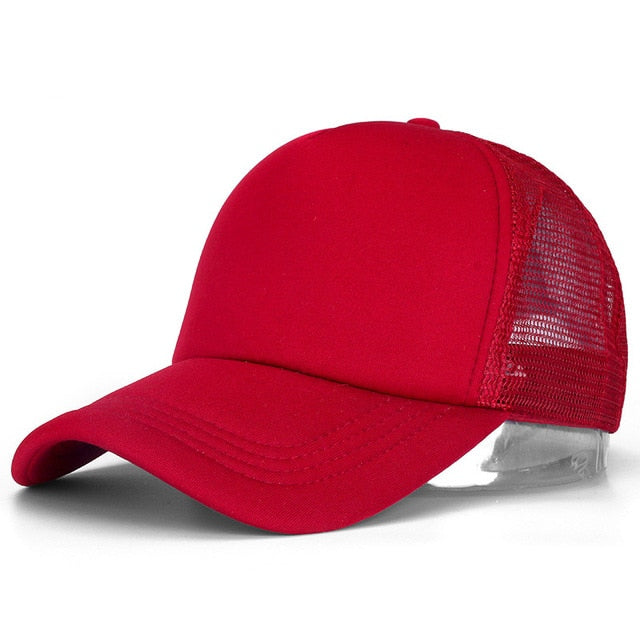 Unisex Mesh Adjustable Baseball Cap